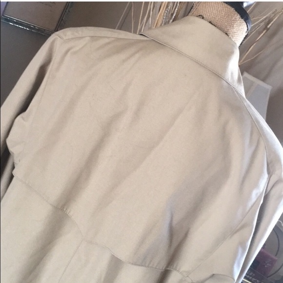 Vintage full length trench coat - Picture 3 of 5